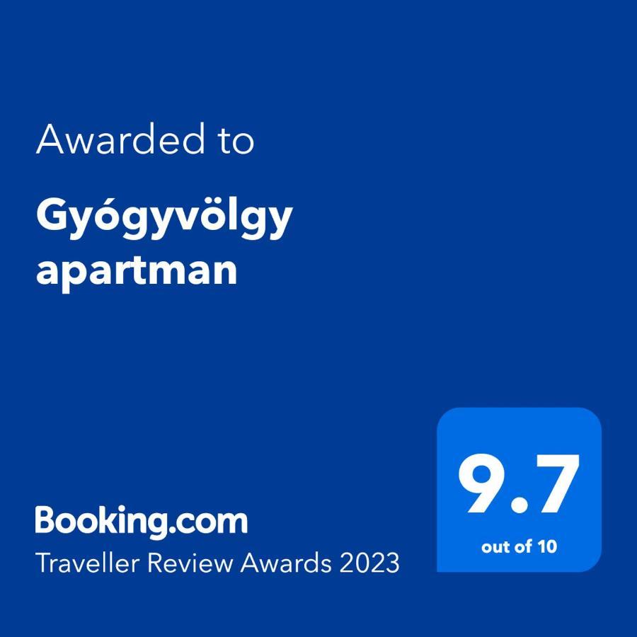 Gyogyvoelgy Apartman Egerszalók Exteriör bild